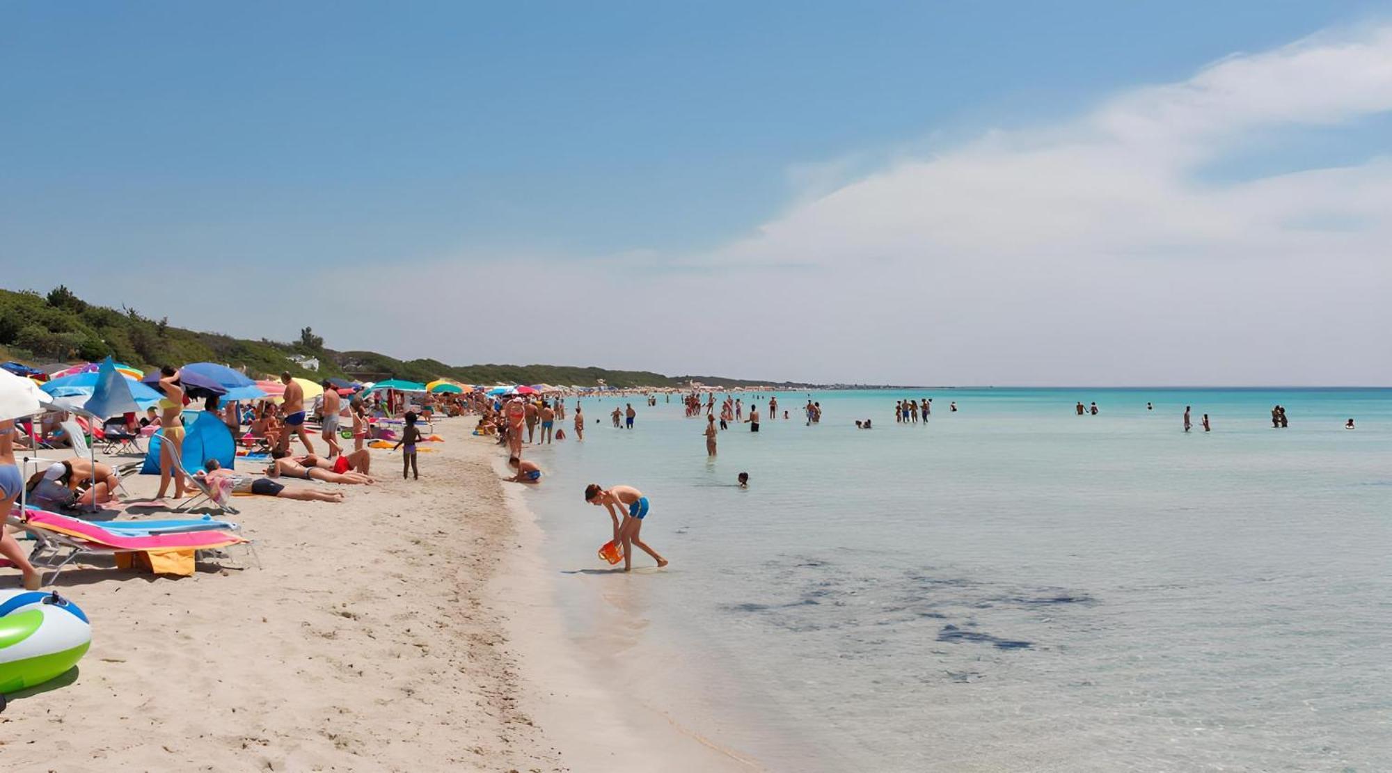 Vila The Sea View Panoramic Porto Cesareo Exteriér fotografie
